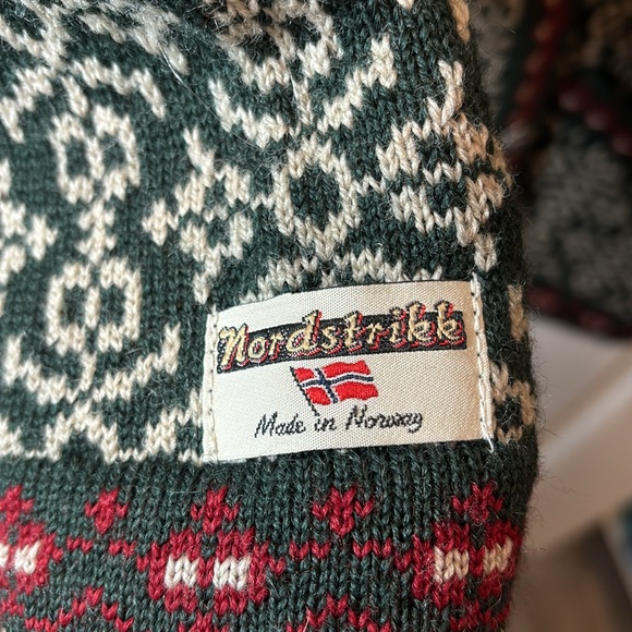 AMAZING VTG WOOL CARDIGAN - Picture 5 of 9